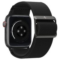 Spigen Lite Fit Armband für das  Apple Watch Series 1 t/m 11 / SE / Ultra (44/45/46/49 mm) - Schwarz