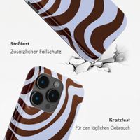 Selencia Vivid Back Cover Apple iPhone 15 Pro - Dream Swirl Chocolate
