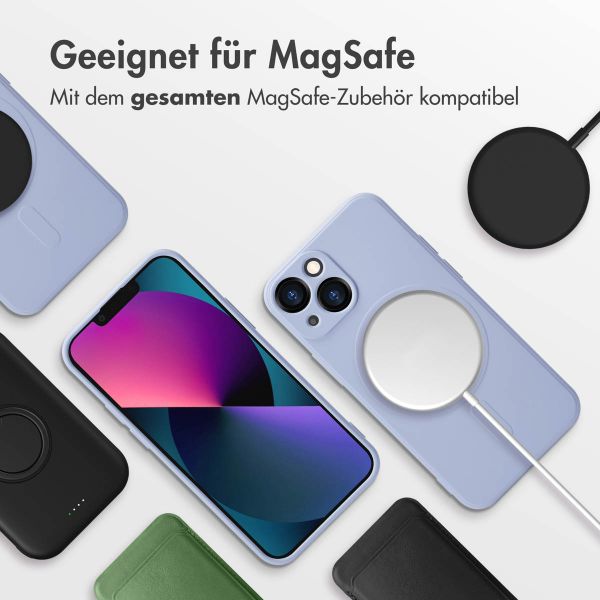 imoshion Color Back Cover mit MagSafe Apple iPhone 13 Mini - Lila