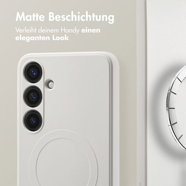 imoshion Color Back Cover mit MagSafe Samsung Galaxy S24 Plus - Beige