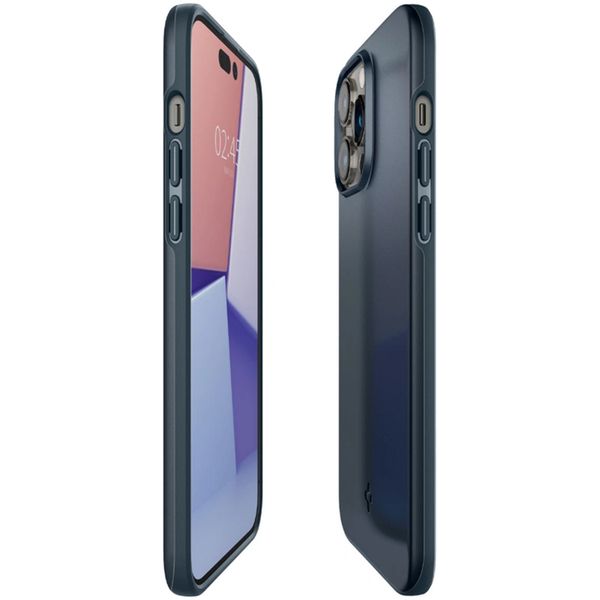 Spigen Thin Fit™ Hardcase für das iPhone 14 Pro - Grau