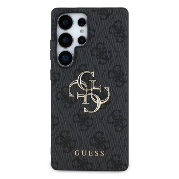 Guess 4G Metal Logo Back Cover Samsung Galaxy S25 Ultra - Schwarz