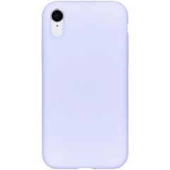 Accezz Liquid Silikoncase Apple iPhone Xr - Violett