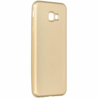 Carbon-Hülle Gold für das Samsung Galaxy J4 Plus