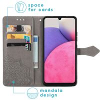 imoshion Mandala Klapphülle Samsung Galaxy A33 - Grau