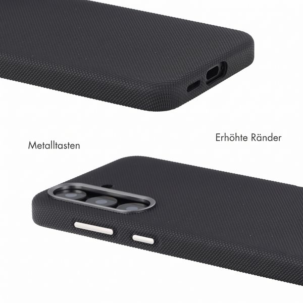 Accezz Mesh Backcover mit MagSafe Samsung Galaxy S25 / S24 - Schwarz