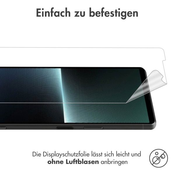 imoshion Displayschutz Folie 3er-Pack für das Sony Xperia 1 V