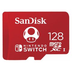 SanDisk microSD für das Nintendo Switch - 128G - Mushroom