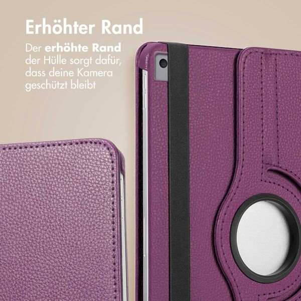 imoshion 360° drehbare Klapphülle Apple iPad Air 3 (2019) / Pro 10.5 (2017) - Violett