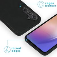 imoshion Entfernbare 2-1 Luxus Klapphülle Samsung Galaxy A55 - Schwarz