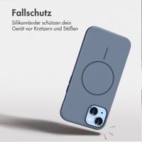 imoshion Color Backcover mit Thin MagSafe Ring Apple iPhone 14 / 13 - Dunkelblau