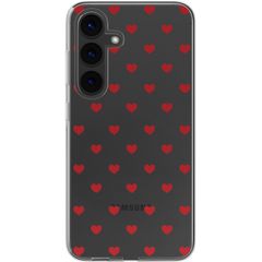 imoshion Design Hülle Samsung Galaxy S24 - Red Hearts