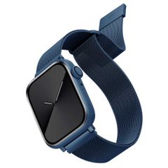 Uniq Dante Mesh-Stahlarmband für die Apple Watch Series 1 bis 9 / SE (38/40/41 mm) | Series 10 (42 mm) - Kobaltblau