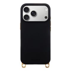 Selencia Rivièra Backcover mit MagSafe mit abnehmbaren Haken Apple iPhone 17 Pro - Velvet Black