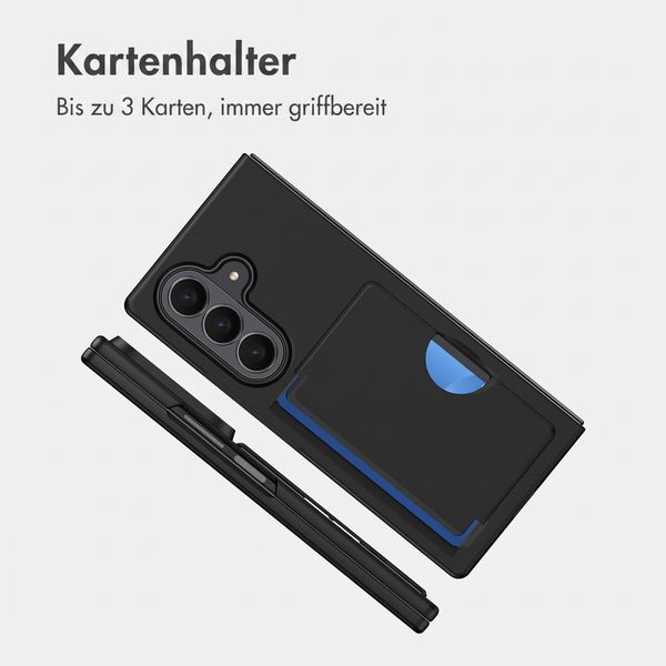imoshion Backcover mit Kartenhalter Samsung Galaxy Z Fold 8 Ultra - Schwarz