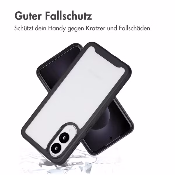 imoshion 360° Full Protective Case Samsung Galaxy S25 Edge - Schwarz