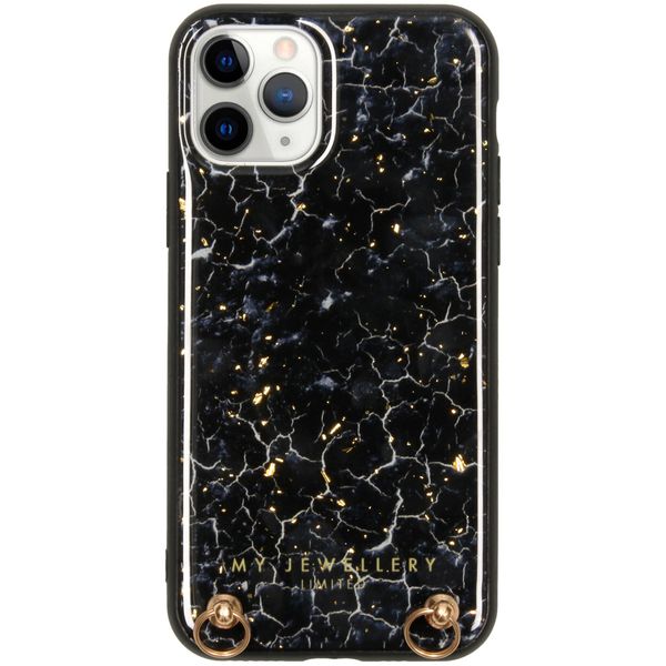 My Jewellery Marmor Hard Case Kordelhülle iPhone 11 Pro - Blue Marble