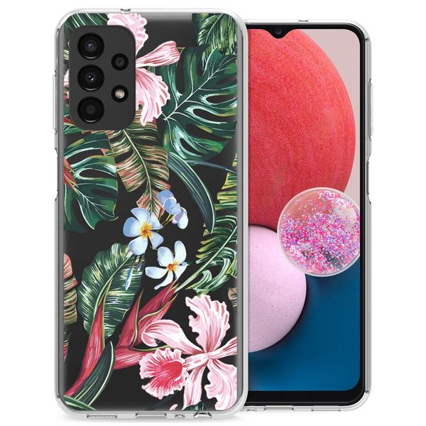 imoshion Design Hülle für das Samsung Galaxy A13 (4G) - Tropical Jungle