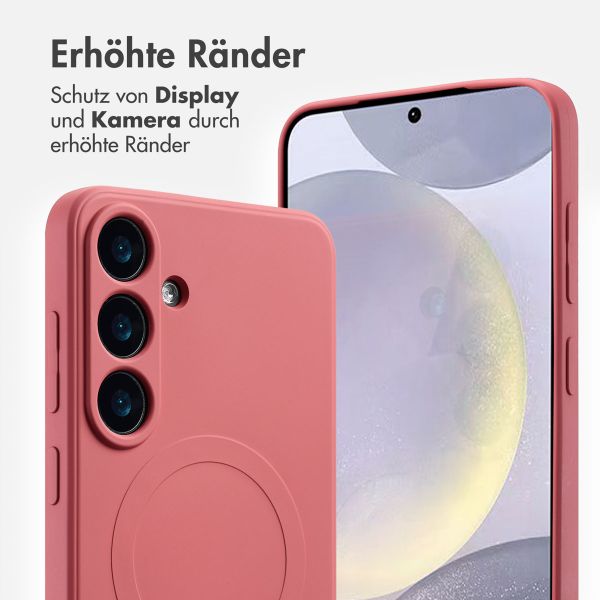 imoshion Color Back Cover mit MagSafe Samsung Galaxy S25 Plus - Dusty Rose