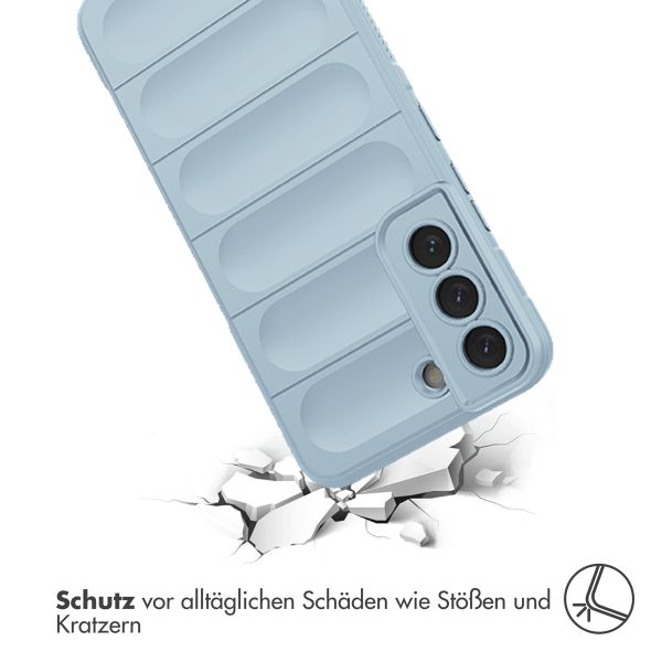 imoshion EasyGrip Back Cover für das Samsung Galaxy S22 - Hellblau