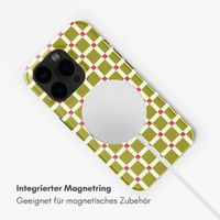 Selencia Vivid Rückabdeckung mit MagSafe Apple iPhone 15 Pro - Check This Olive