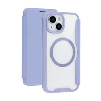 imoshion Transparente Bookcase mit MagSafe Apple iPhone 15 - Lila