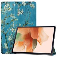 imoshion Design Trifold Klapphülle Galaxy Tab S8 Plus / S7 Plus / S7 FE 5G - Green Plant