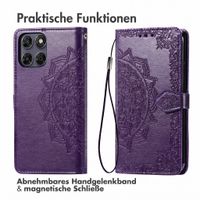 imoshion Mandala Klapphülle Motorola Moto G77 - Violett