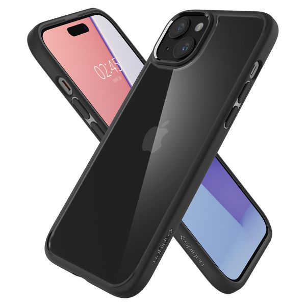 Spigen Ultra Hybrid™ Case für das iPhone 15 Plus - Matte Black