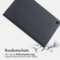 Accezz Classic Tablet Case für das Samsung Galaxy Tab A9 Plus - Schwarz