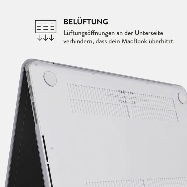 Burga Hardshell Hülle Apple MacBook Air 13 Zoll (2022 / 2024 M3 / 2025 M4 / 2026 M5) - Spellbound