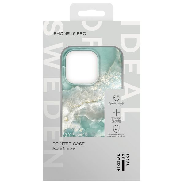 iDeal of Sweden Fashion Back Case Apple iPhone 16 Pro - Azura Marble