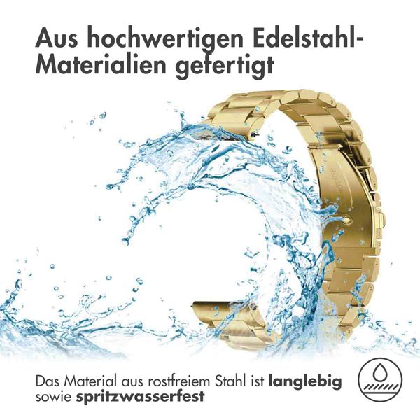 imoshion Edelstahlarmband -   Universelle 20 mm Anschluss - Gold