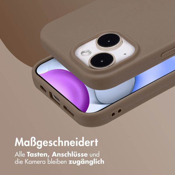 imoshion TPU Color Cover Apple iPhone 15 - Braun