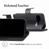 Luxuriöse Klapphülle Google Pixel 11 - Schwarz