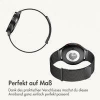 imoshion Mailändische Magnetarmband -   Universelle 20 mm Anschluss - Schwarz