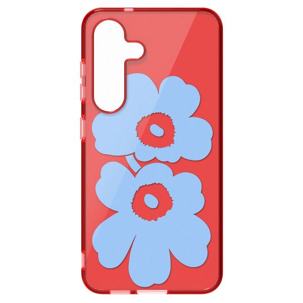 Samsung Unikko Hybrid Case Marimekko Samsung Galaxy S25 - Rot