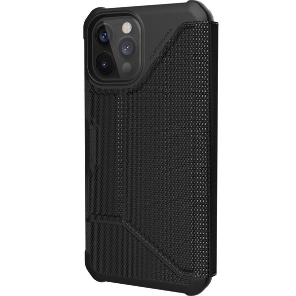 UAG Metropolis Klapphülle iPhone 12 Pro Max - Kevlar Black