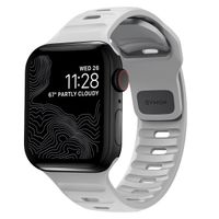 Nomad Sport Band FKM für die Apple Watch Series 1 bis 10 / SE / Ultra (2) (44/45/46/49 mm) - Lunar Gray