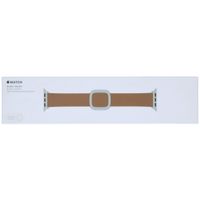 Apple Leather Band Modern Buckle für die Apple Watch Series 1-9 / SE - 38/40/41 mm / Series 10 - 42 mm - Größe L - Braun