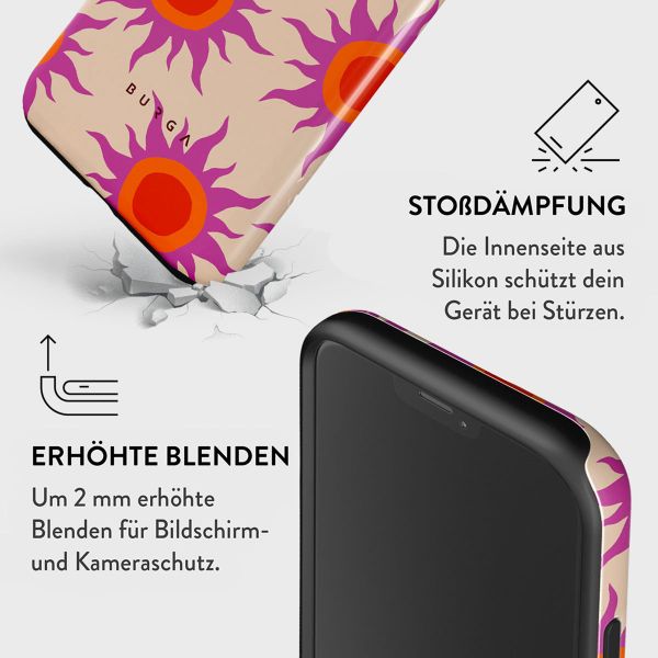Burga Tough Back Cover für das Apple iPhone 12 (Pro) - Sunset Glow