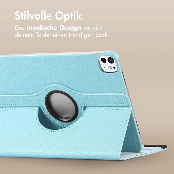 imoshion 360° drehbare Klapphülle Apple iPad Pro 12.9 (2020/2021/2022) - Hellblau