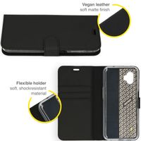 Accezz Wallet TPU Klapphülle Samsung Galaxy Xcover 6 Pro - Schwarz