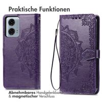 imoshion Mandala Klapphülle Motorola Moto G24 Power - Violett
