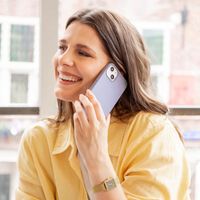 Accezz Liquid Silikoncase für das Apple iPhone Xr - Lavender Gray