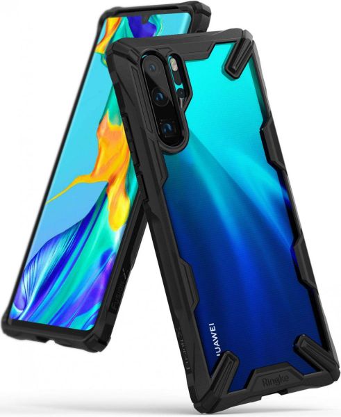 Ringke Fusion X Case Schwarz für das Huawei P30 Pro