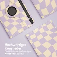 imoshion 360° drehbare Design Klapphülle Samsung Galaxy Tab S10 Plus / Tab S9 FE Plus / Tab S9 Plus - Dancing Cubes