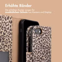 imoshion Design Klapphülle Apple iPhone 16e - Leopard Mood