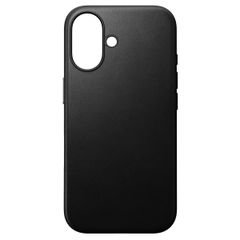 Nomad Modern Leather Case für das iPhone 16 - Black