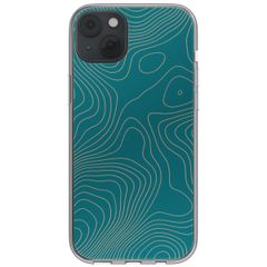 imoshion Design Hülle iPhone 14 - Topo Turquoise